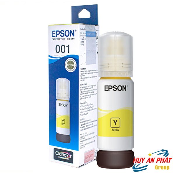 Hộp Mực Màu Vàng Epson 001 Cho Máy in L4150 L4160 L6160 L6170 L6190