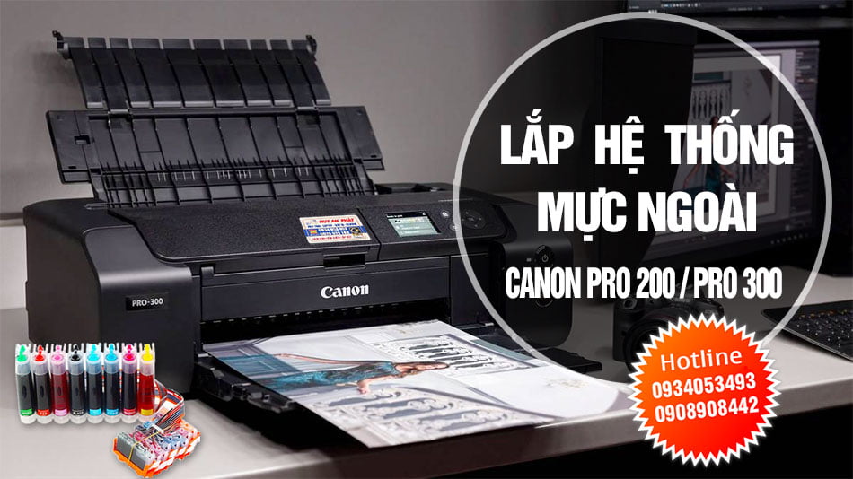lap tiep muc canon pro300