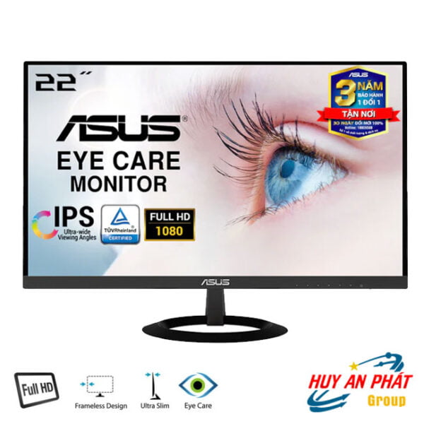 Màn hình Asus 22inch VZ229HE Full HD/ 5ms/ 60HZ/ 250cd/m2/ IPS