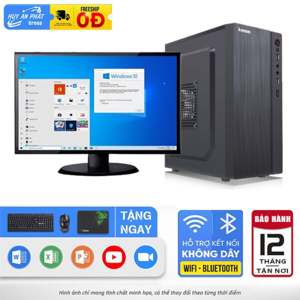 PC Văn Phòng VT-VP112A Core i5 SSD 256GB Ram 8GB LCD 19inch - Ảnh 3
