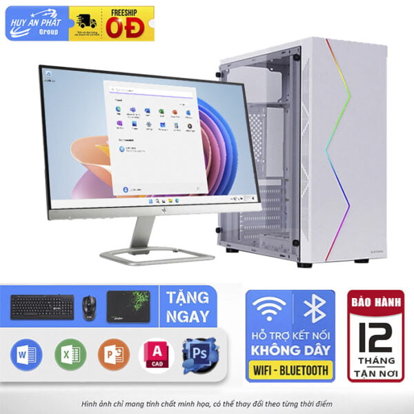 PC Văn Phòng VT-VP116D i5-9400 256GB 8GB 500GB LCD 22inch