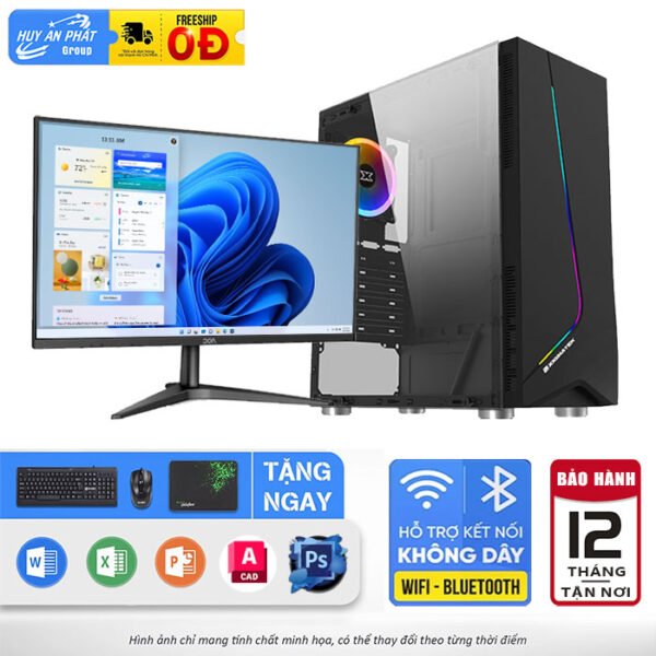 PC Văn Phòng VT-VP113B Core i7 128GB 8GB HDD 500GB LCD 19inch