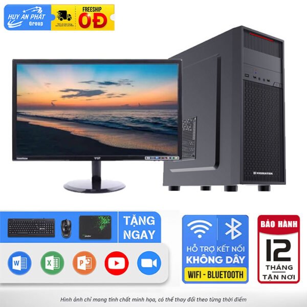 Bộ PC Văn Phòng VT-VP111L G2030 128GB 500GB 8GB LCD 20Inch