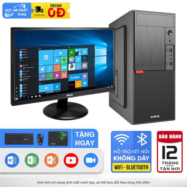 PC Văn Phòng VT-VP111A G850/ SSD 256GB/ Ram 8GB/ 19inch