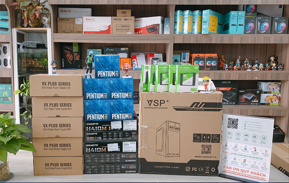 Bộ máy tính PC Văn Phòng - Hình minh họa