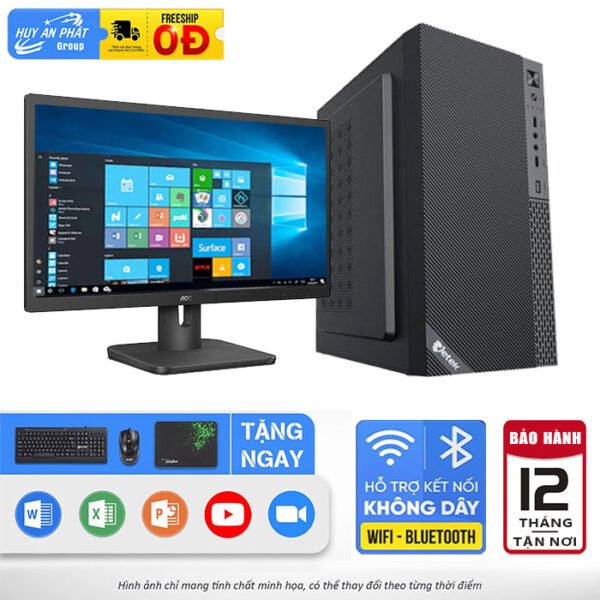 PC Văn Phòng VT-VP115B Core i5 SSD 256GB Ram 8GB LCD 20inch