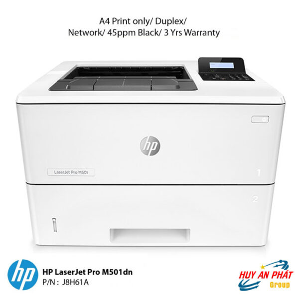 Máy in Laser HP Laserjet Pro M501DN In 2 Mặt Qua Mạng