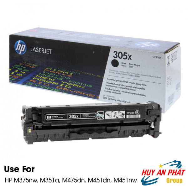 Hộp Mực Đen Hp 305X CE410X / Canon CRG-718 Toner Cartridge  