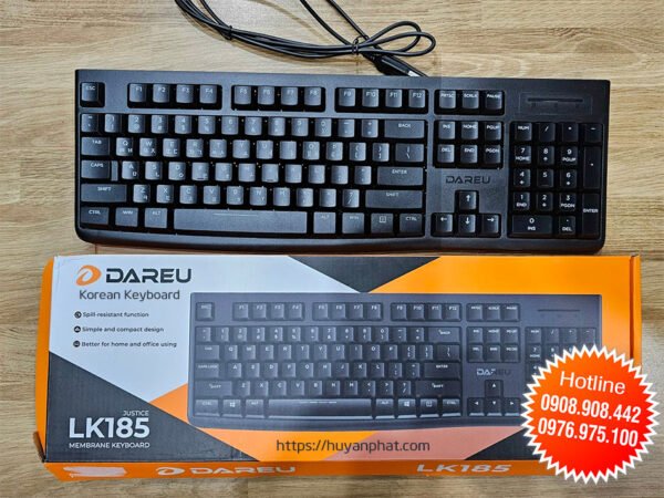 Dịch Vụ Bán Bàn Phím Tiếng Hàn Quốc DAREU LK185 - Ảnh 2