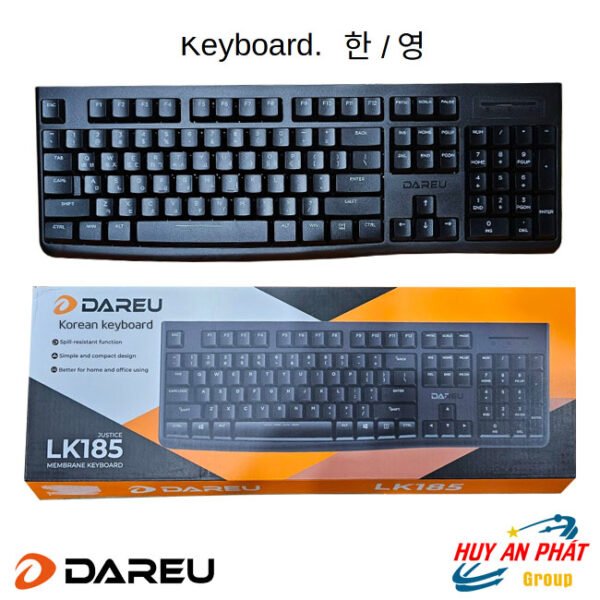Dịch Vụ Bán Bàn Phím Tiếng Hàn Quốc DAREU LK185