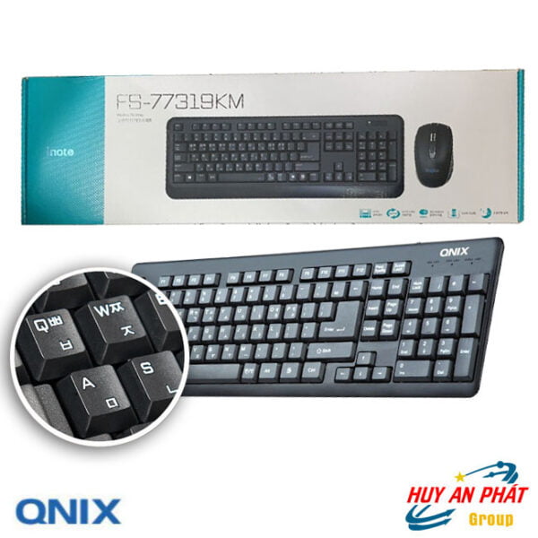Bán Bàn Phím Tiếng Hàn Quốc FS-77319KM Chính Hãng