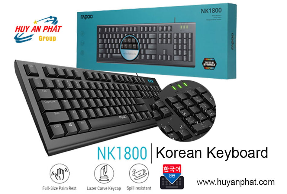 ban phim tieng han rapoo nk1800 3