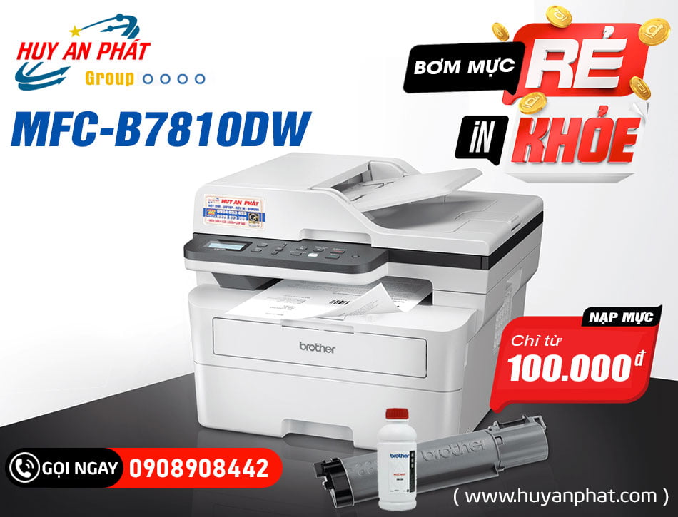 bom muc may in brother mfc b7810dw