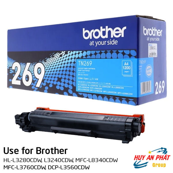 Hộp Mực Brother TN-269C Màu Xanh - Cyan Cartridge Toner