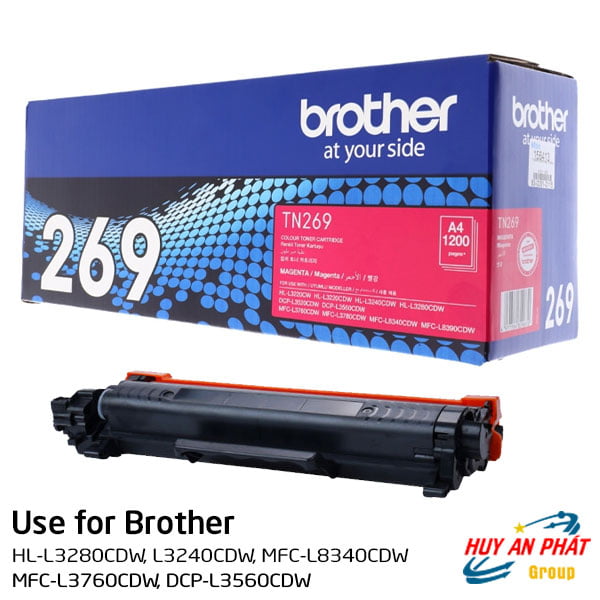 Hộp Mực Brother TN-269M Màu Đỏ - Magenta Cartridge Toner