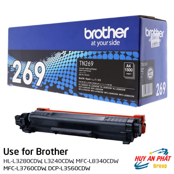 Hộp Mực Brother TN-269BK Laser Màu Đen Black Cartridge Toner