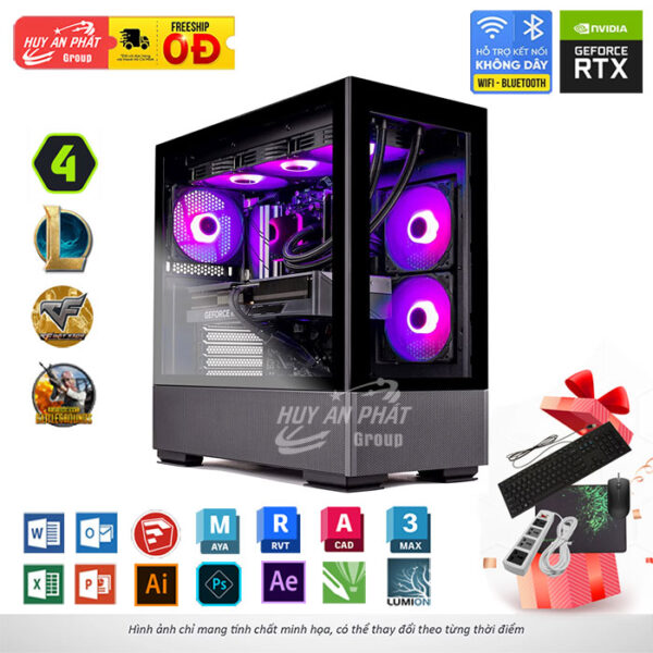 PC Gamming Đồ Hoạ HAP-DH16 Core i3 12100F GTX 1660 Super