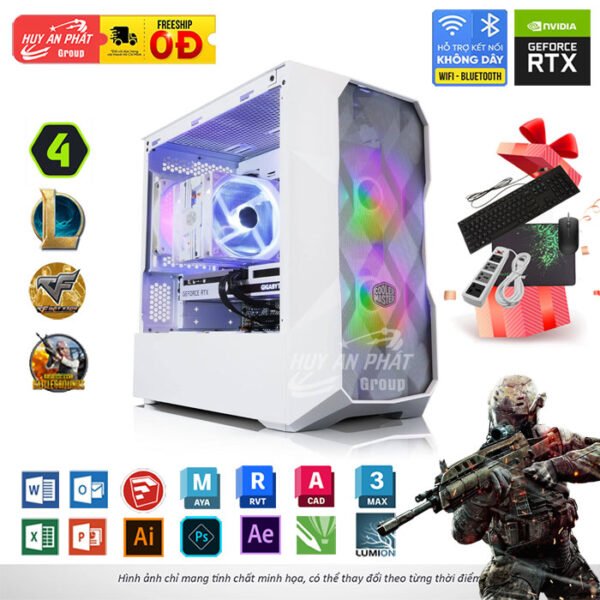 PC Gamming Đồ Hoạ HAP-DH15 Core i5 14600K Ram 32GB RTX 4060