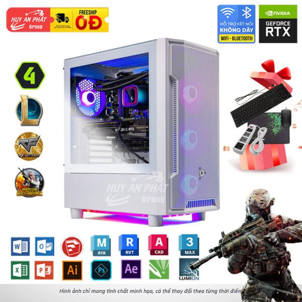 PC Đồ Hoạ Thiết Kế HAP-TK11A i5 12600KF GTX 1660 SUPER 6GB