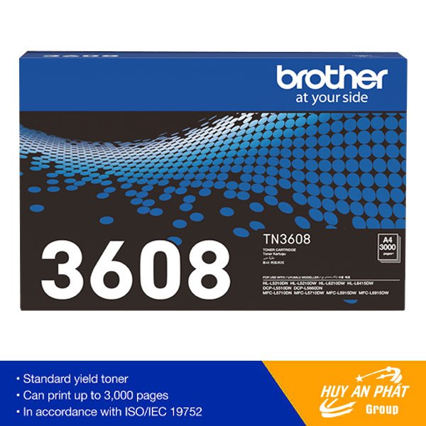 Hộp Mực Brother TN-3608 Cho Máy HL-L5210 L6415 L5510 L6915