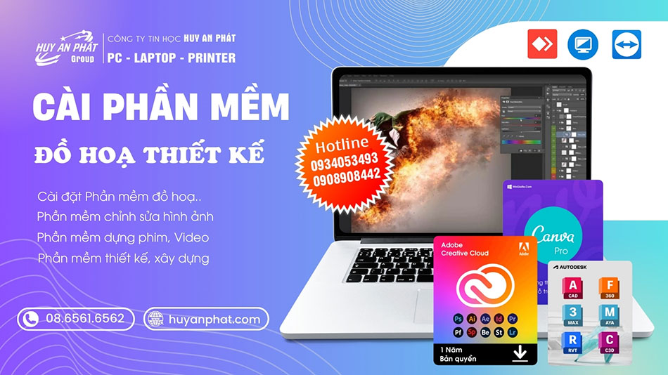 cai dat phan mem do hoa hcm