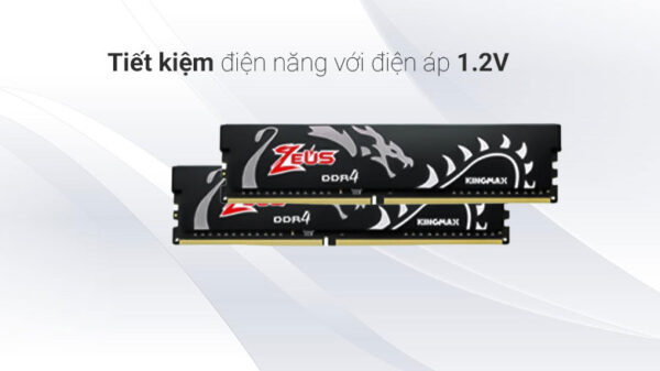 RAM DDR4 8GB/3200 KINGMAX HEATSINK ZEUS - Chính Hãng - Ảnh 3
