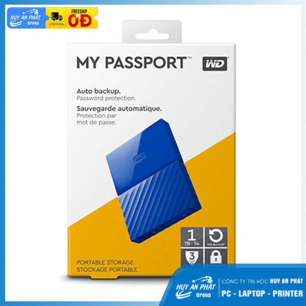 Ổ cứng HDD Western Digital Blue 1TB 3.5" SATA 3 - WD10EZEX