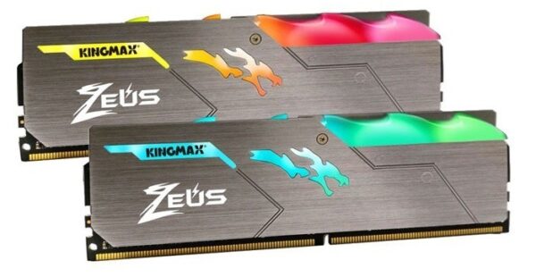 RAM DDR4 8GB/3600 KINGMAX HEATSINK ZEUS LED RGB - Chính Hãng - Ảnh 2