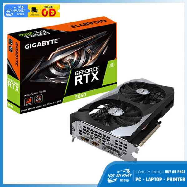 Card đồ họa Asus Dual GeForce RTX 3050 V2 (8GB/ DDR6/ 128 bit)