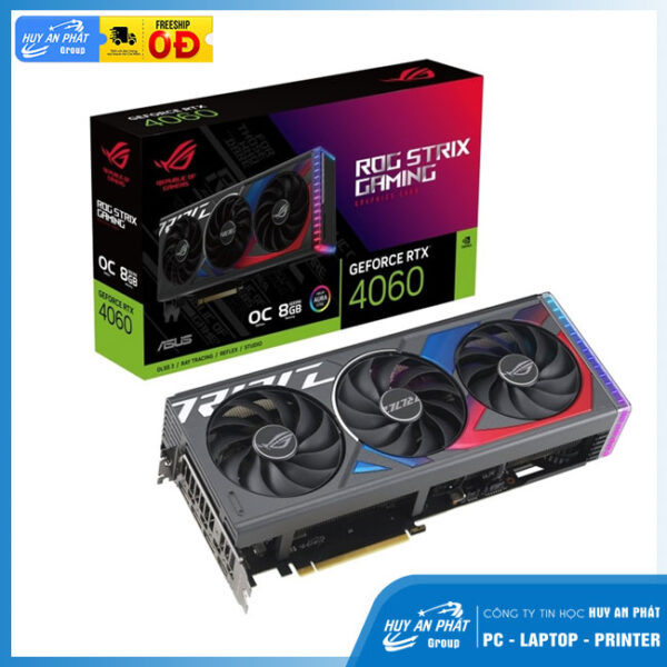 Card màn hình ROG Strix GeForce RTX 4090 OC Edition 24GB GDDR6X