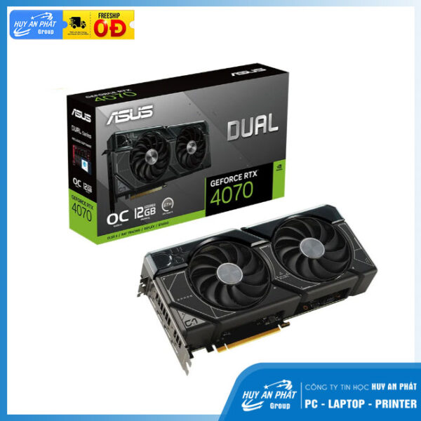 Card đồ họa Asus Dual GeForce RTX 4070