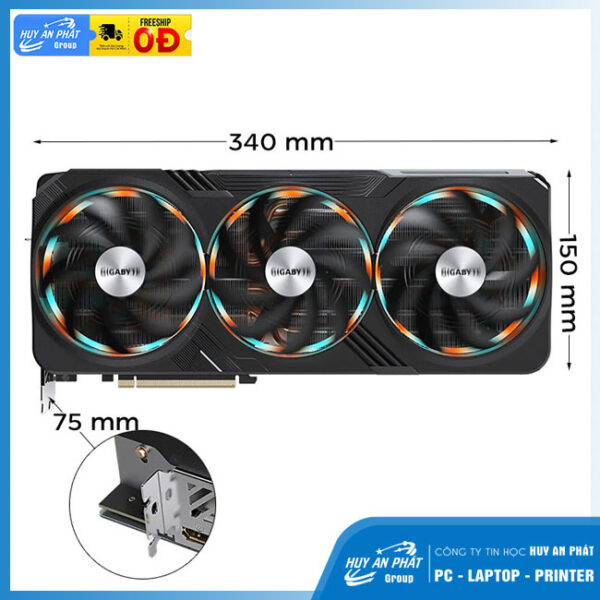 VGA Gigabyte GeForce RTX 4090 GAMING OC 24GB - Ảnh 2