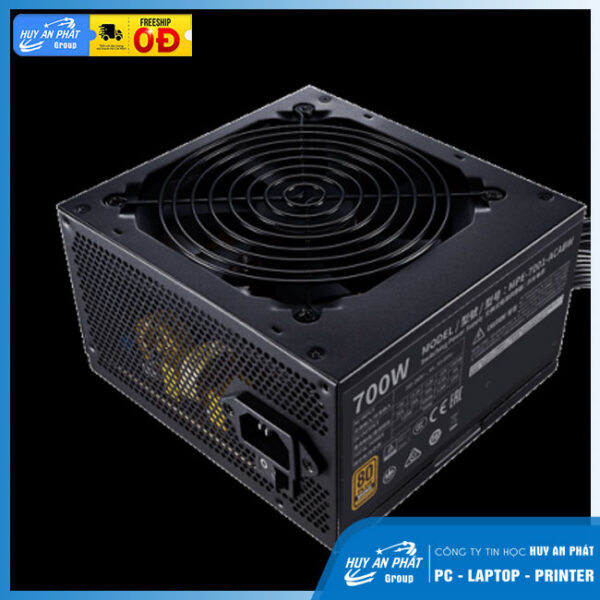 Nguồn Cooler Master 700W MWE 700 V2 230V 80 Plus Bronze (MPE-7001-ACABW-BEU)