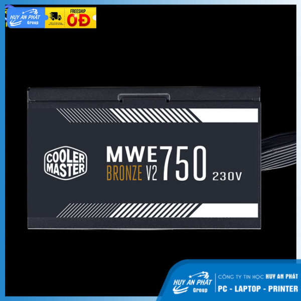 Nguồn Cooler master MWE 750w BRONZE V2 230V - Ảnh 2
