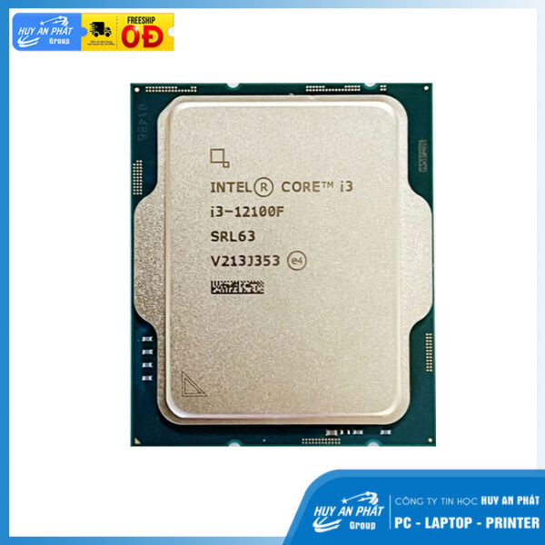 CPU Intel Core i3 12100F 3.3GHz Turbo 4.3GHz 4 Nhân - Ảnh 2