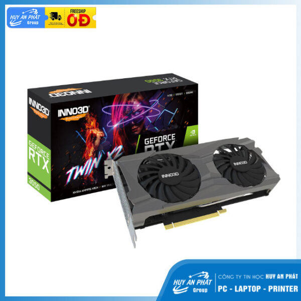VGA INNO3D GEFORCE RTX 3050 6GB TWIN X2 6GB GDDR6
