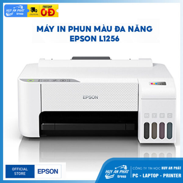 Máy in Epson L1256 Phun màu Đa Chức Năng A4/ A5/ USB