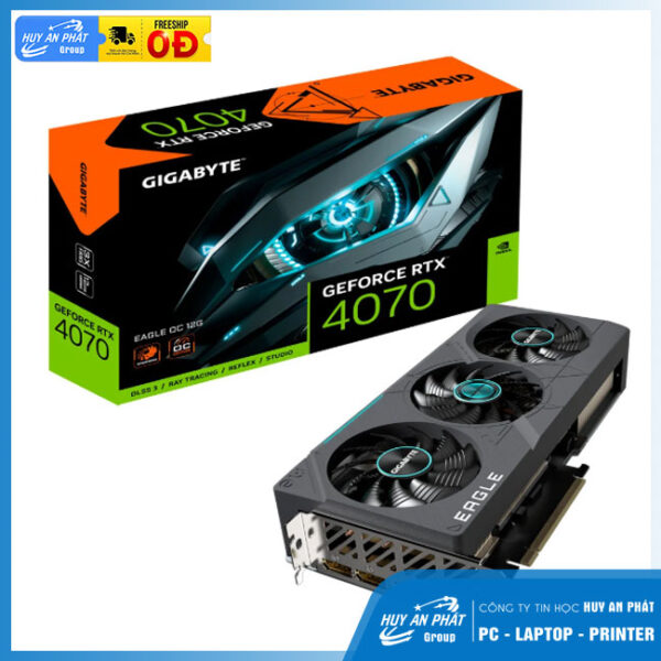 VGA Gigabyte RTX 4070 Eagle OC 12GB (N4070EAGLE OC-12GD)