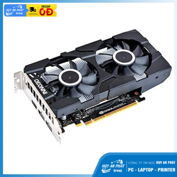 Card đồ họa Inno3D GEFORCE GTX 1650 TWIN X2 OC (4GB/ GDDR6/ 128 bit) - Ảnh 2