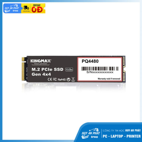 Ổ Cứng NVMe PCle 500Gb KINGMAX PQ4480 GEN4*4 - Chính Hãng