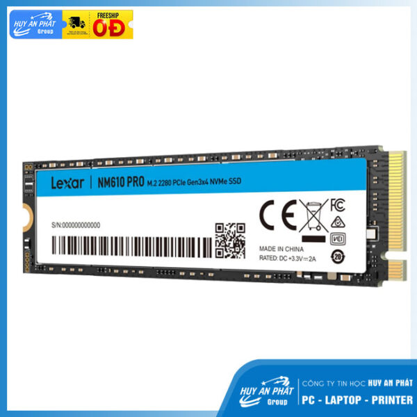 Ổ cứng SSD Lexar NM610PRO M.2 2280 PCIe Gen3x4 NVMe