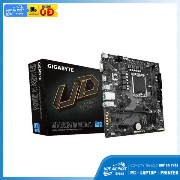 Mainboard Gigabyte B760M D DDR4 (rev. 1.0)