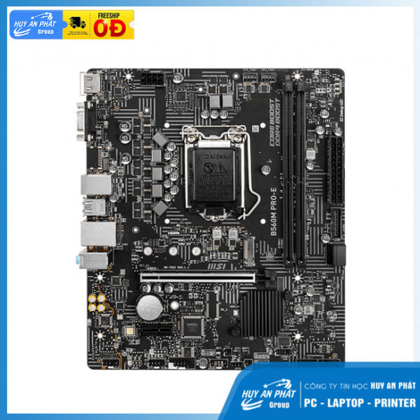 Mainboard MSI B560M PRO-E LGA 1200 Chính Hãng 2 Mainboard MSI B560M PRO-E LGA 1200 Chính Hãng - Ảnh 2