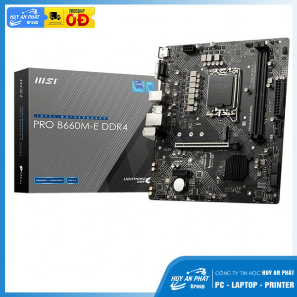 Mainboard MSI PRO B660M-P Wifi DDR4