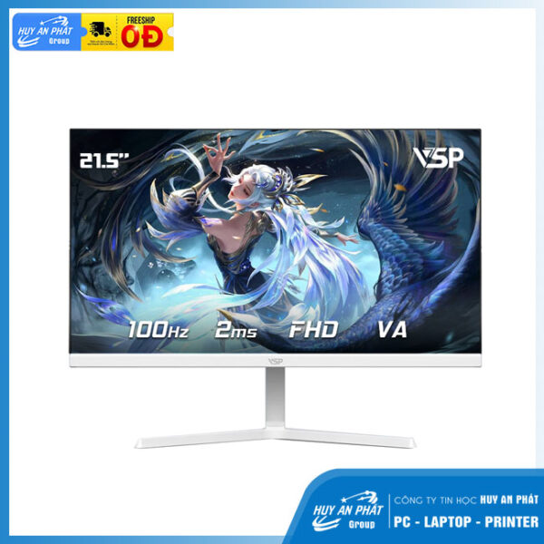 Màn hình VSP VC242I 23.8 inch Full HD IPS 100Hz 2ms (Trắng) - Ảnh 2