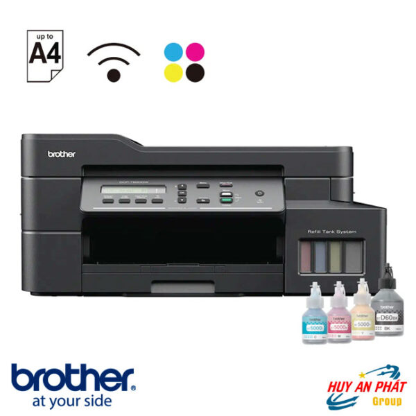 Máy in Brother DCP-T820Dw Phun màu 2 Mặt Đa Năng Wifi