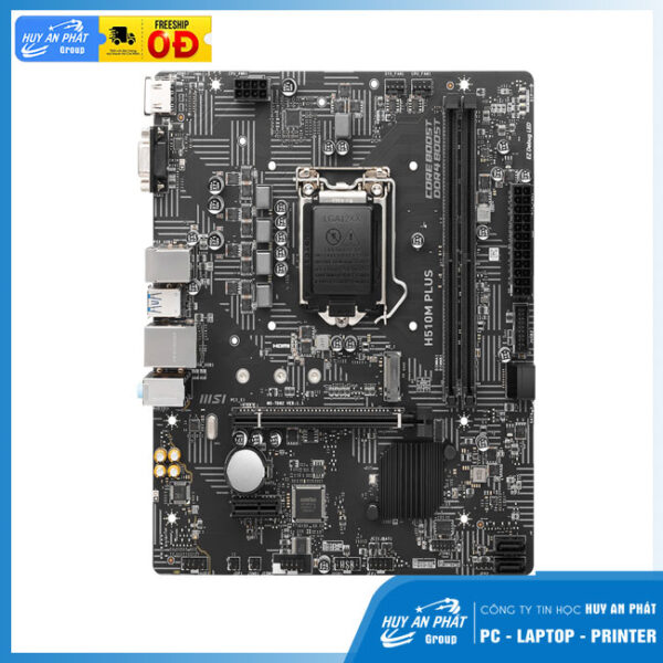 Mainboard MSI H510M Plus V3 | Intel H510, Socket LGA 1200, Mirco ATX, 2 khe ram DDR4