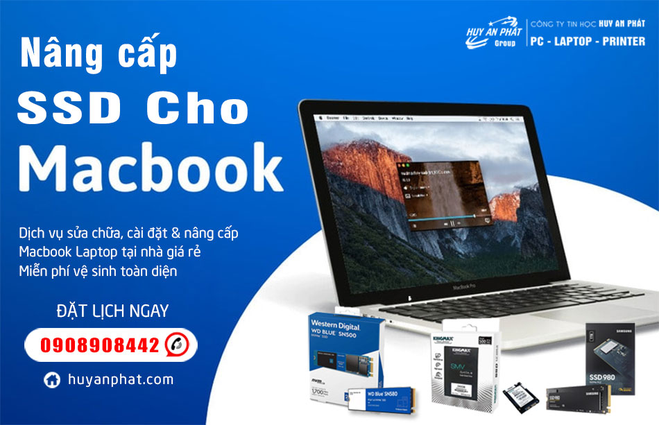 nang cap ssd cho macbook 2
