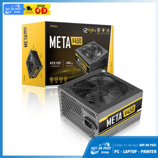 Nguồn Antec Meta V450 EC 230V Công suất 450W