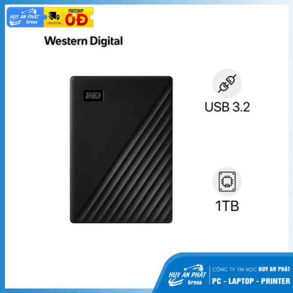 Ổ cứng di động HDD WD My Passport 1TB 2.5 inch